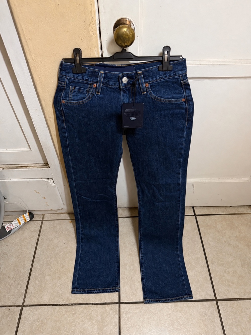 Levi Strauss Japanese Fabric Selvedge Denim Jeans Size 24x32 NWT